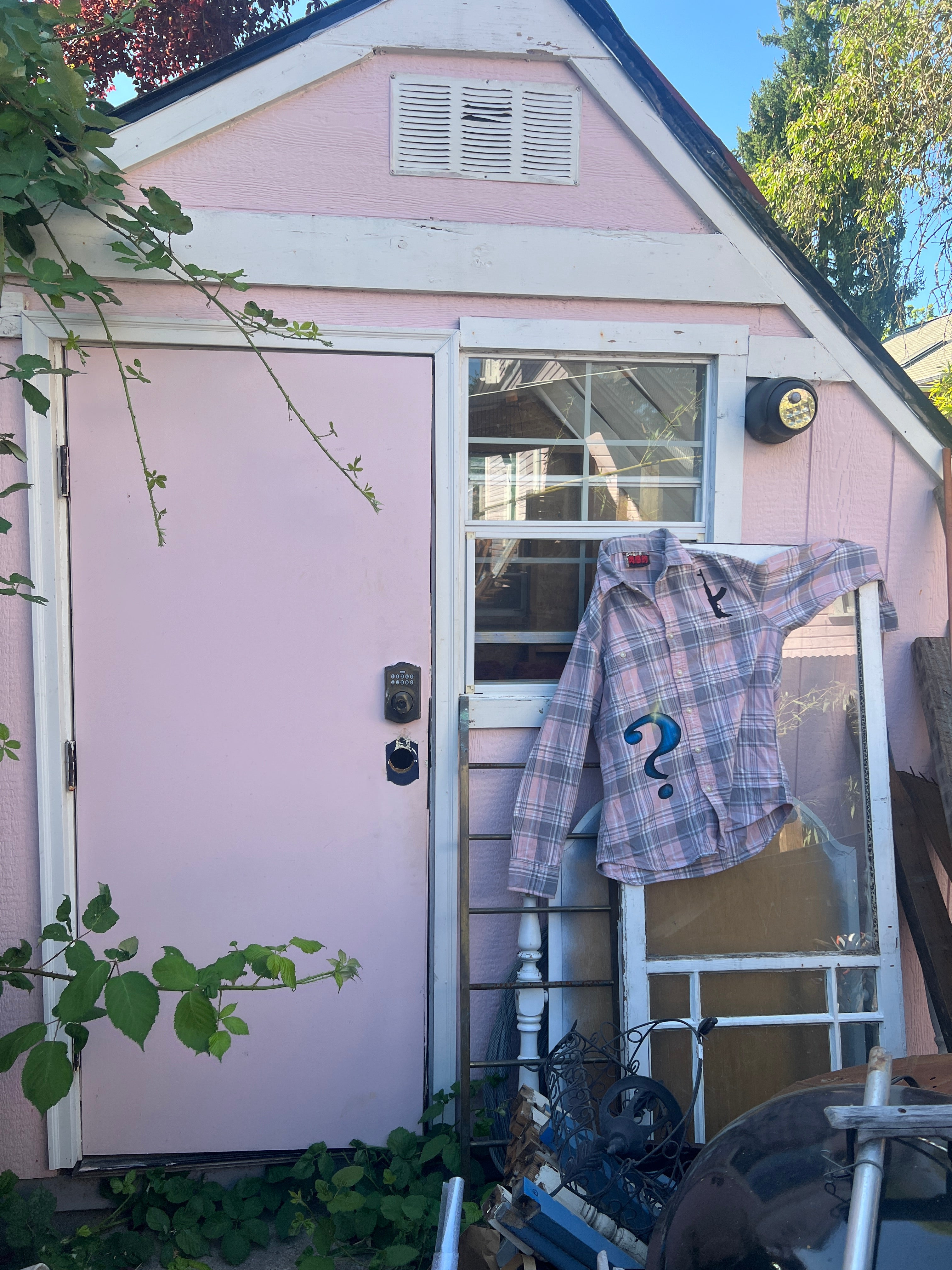 M ak47 question mark flannel