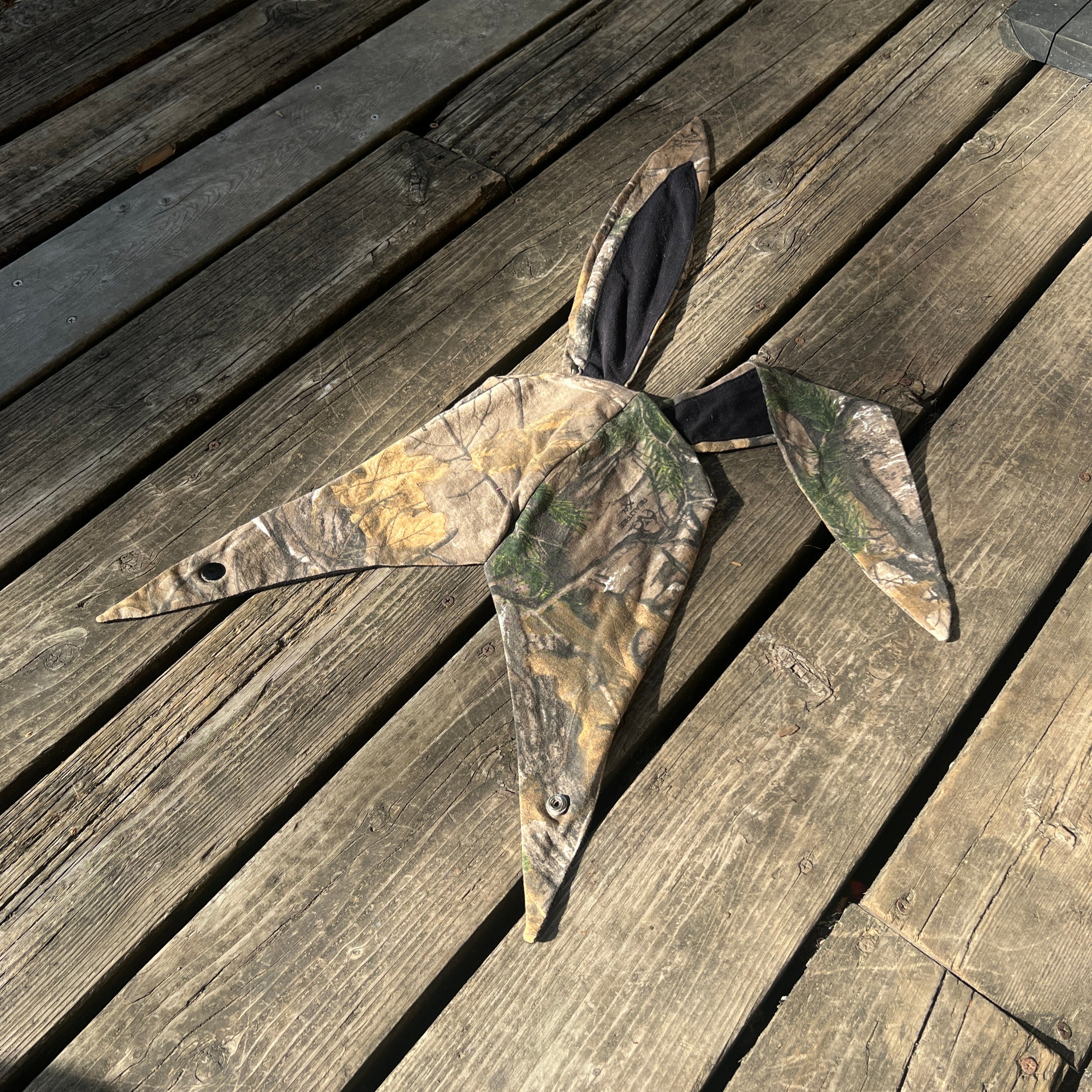 camo bunny hat
