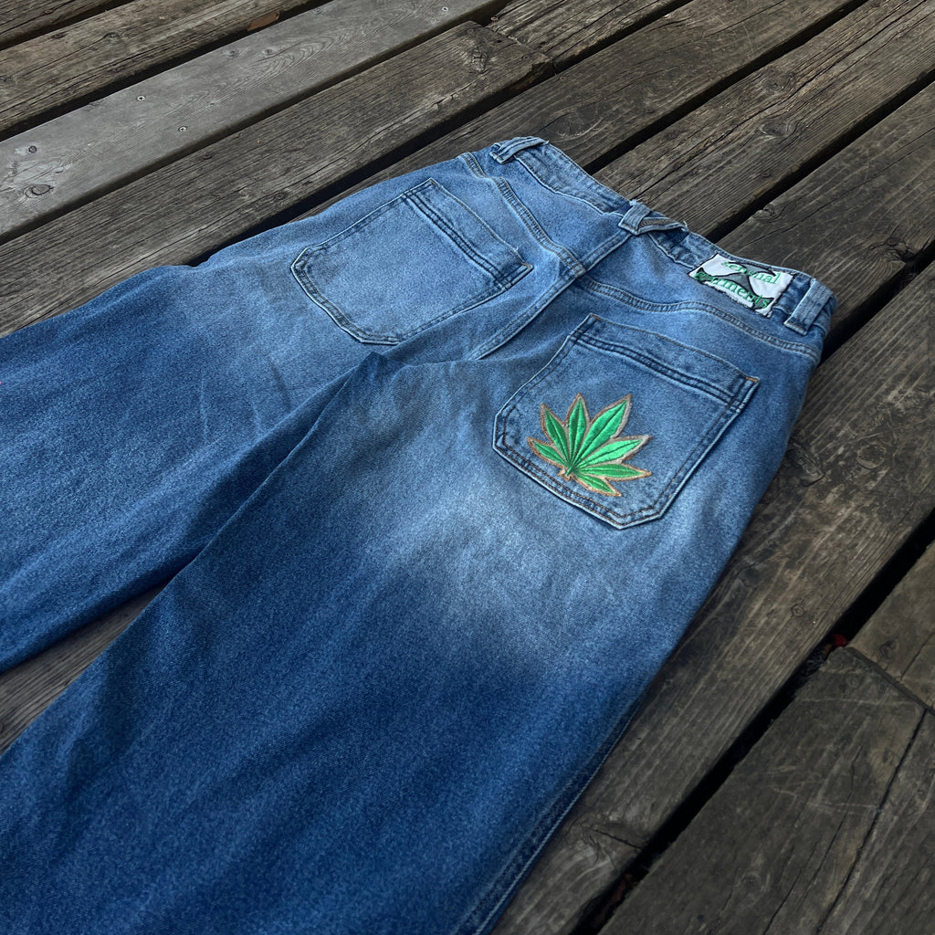 weed jeans