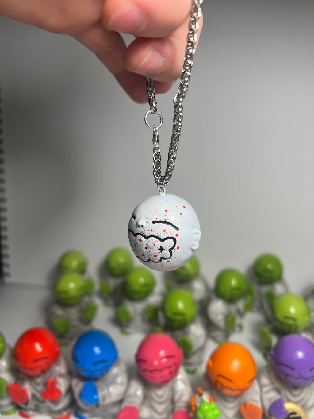 1/1 bloody rascal head charm