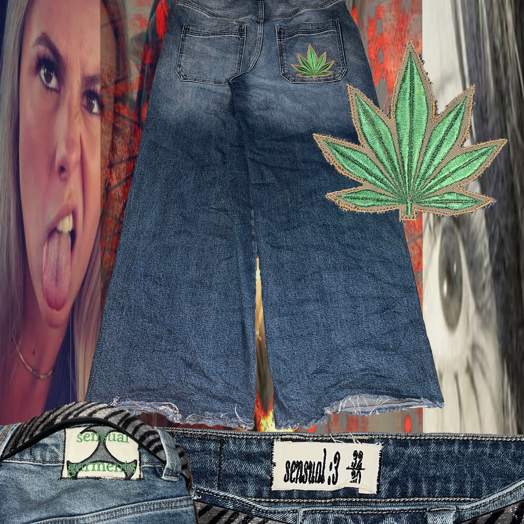 weed jeans